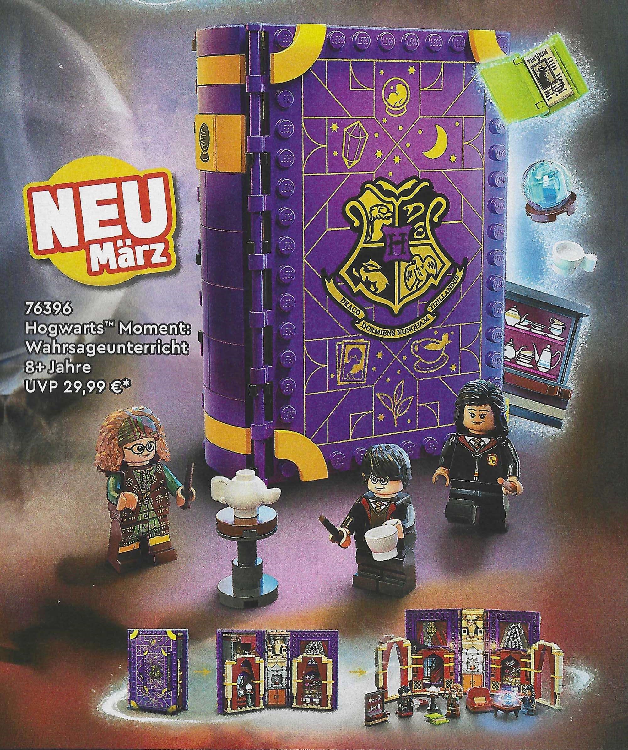 Hogwarts Moment: Divination Class 76396 - hình ảnh tổng thể bộ LEGO