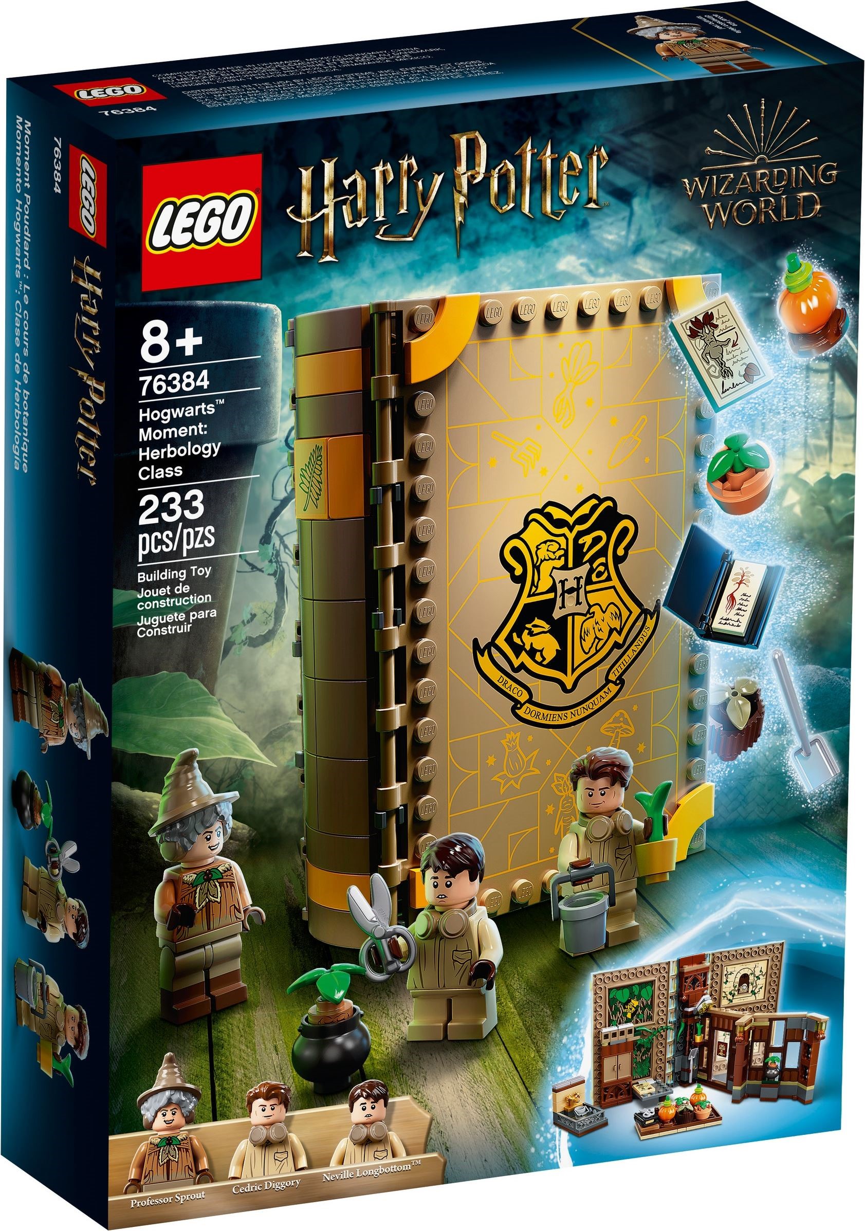 Hogwarts Moment: Herbology Class 76384 - hình ảnh tổng thể bộ LEGO