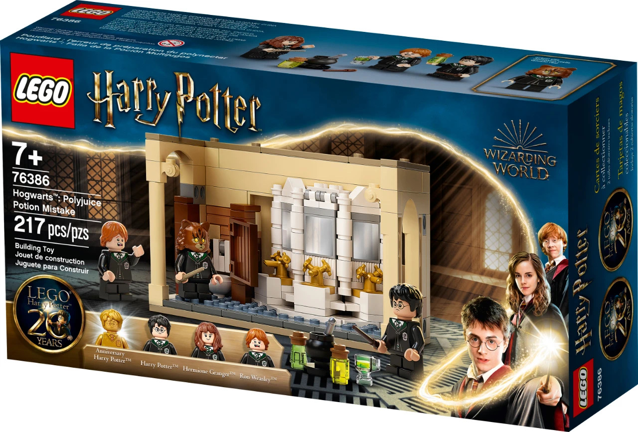 Hogwarts: Polyjuice Potion Mistake 76386 - hình ảnh tổng thể bộ LEGO