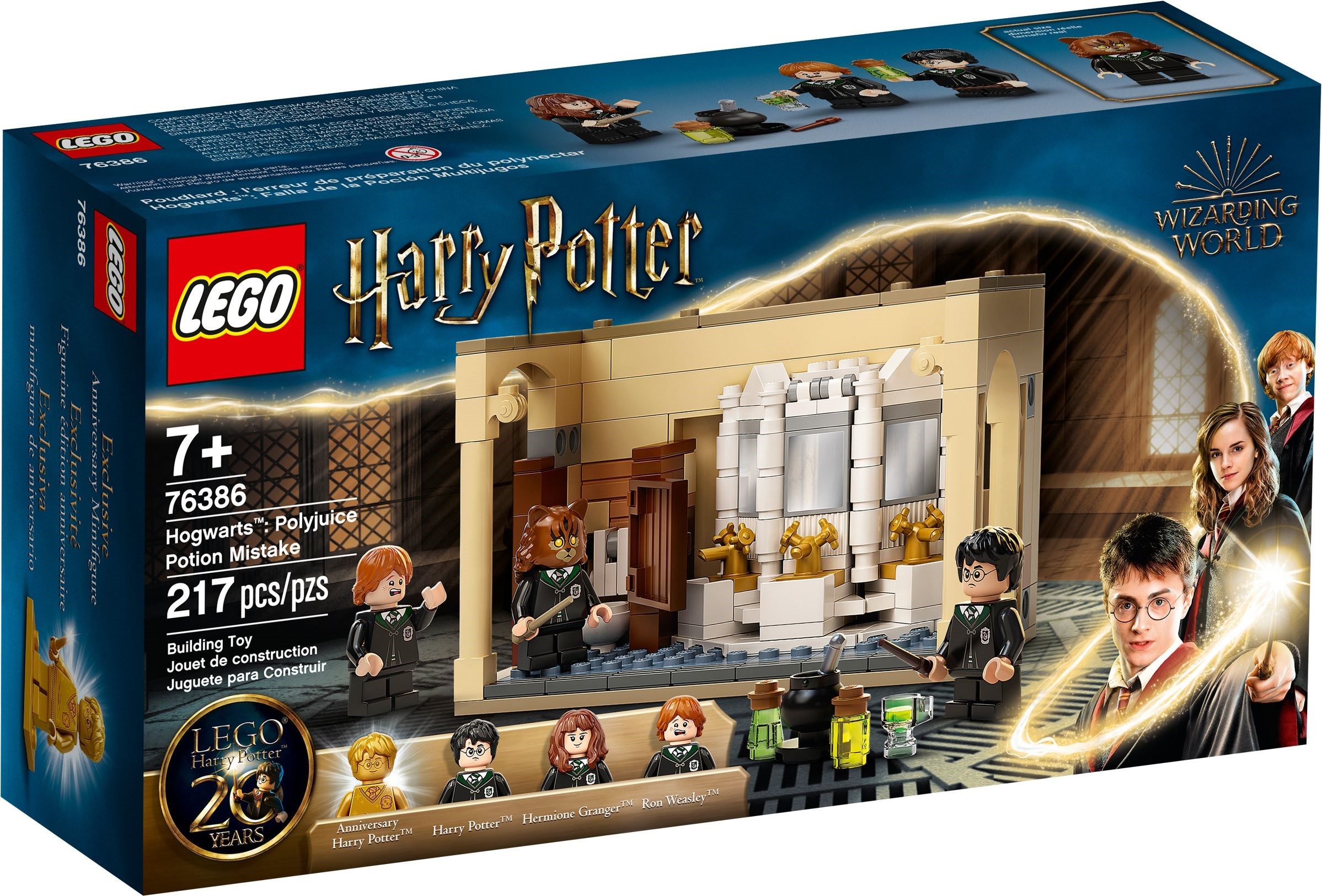 Hogwarts: Polyjuice Potion Mistake 76386 - hình ảnh chi tiết bộ LEGO