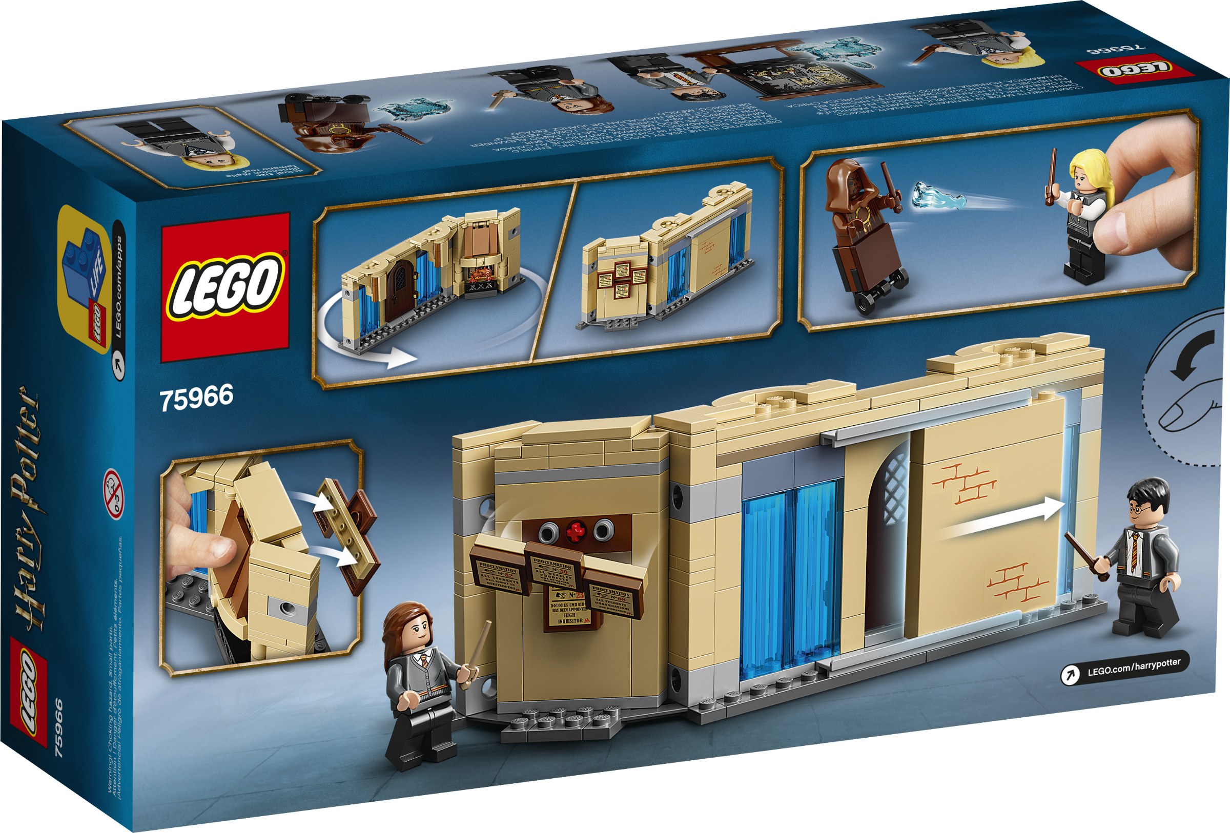 Hogwarts™ Room of Requirement 75966 - hình ảnh chi tiết bộ LEGO
