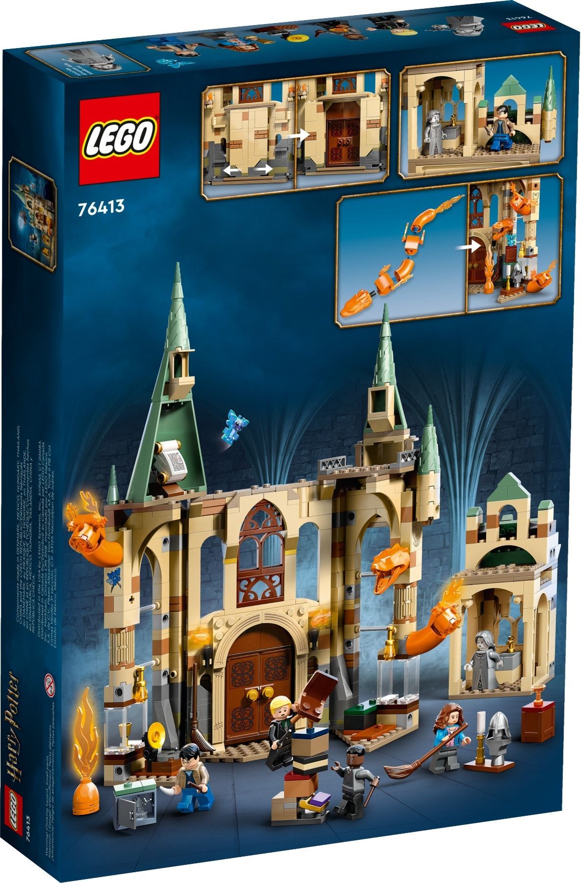 Hogwarts: Room of Requirement 76413 - hình ảnh tổng thể bộ LEGO