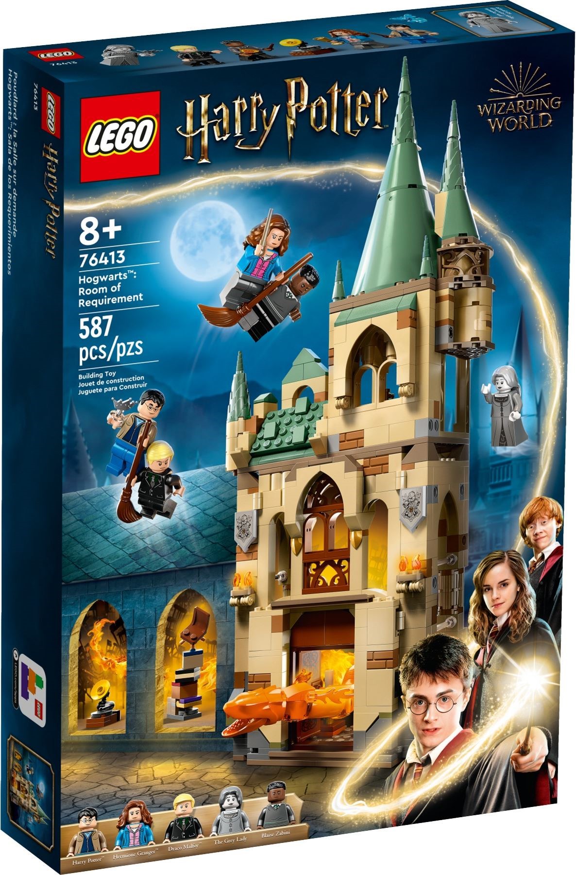 Hogwarts: Room of Requirement 76413 - hình ảnh chi tiết bộ LEGO
