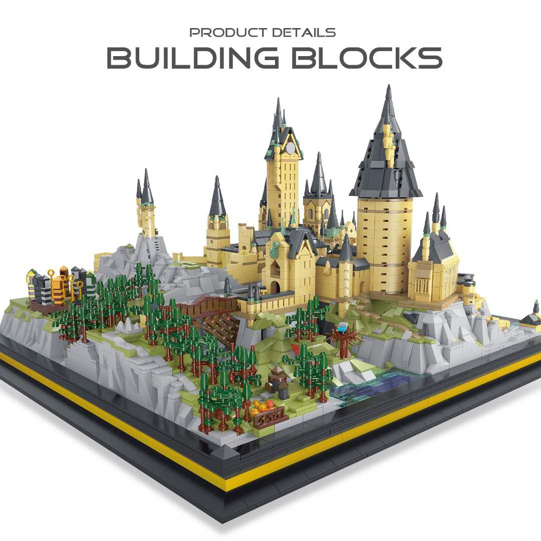 Hogwarts School of Witchcraft and Wizardry  - hình ảnh tổng thể bộ LEGO