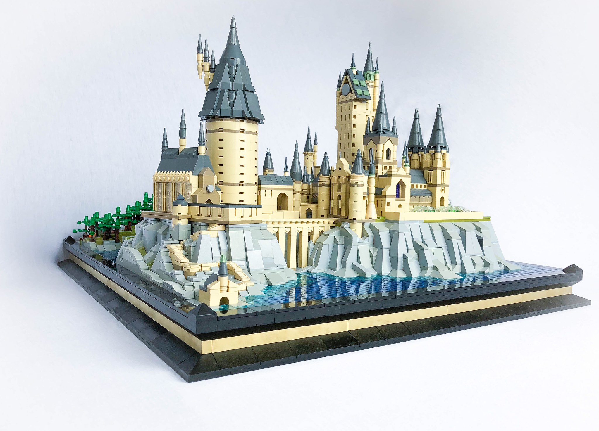 Hogwarts School of Witchcraft and Wizardry  - hình ảnh chi tiết bộ LEGO