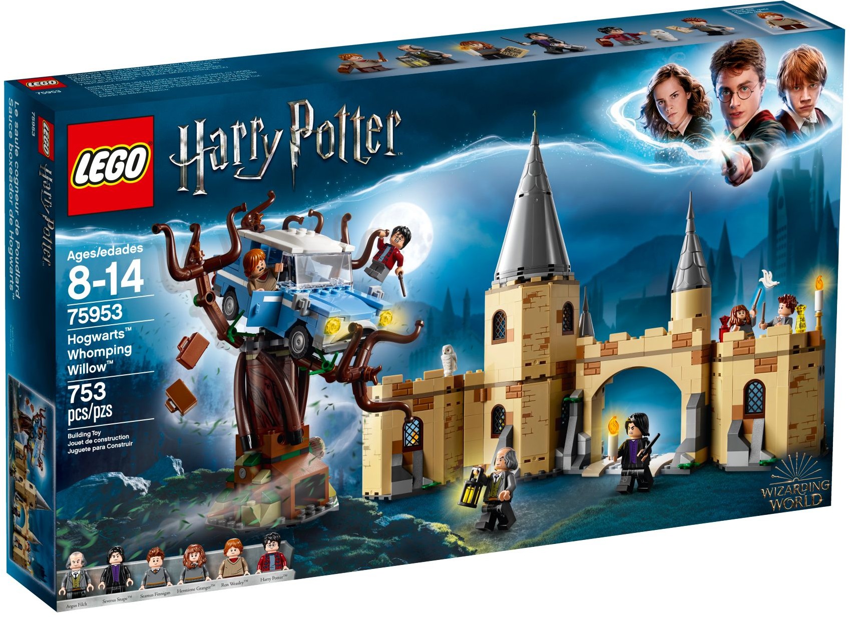 Hogwarts Whomping Willow 75953 - hình ảnh tổng thể bộ LEGO