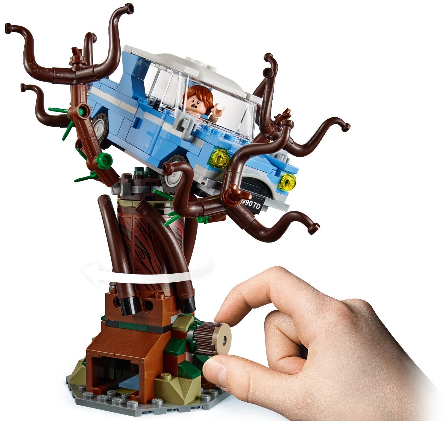 Hogwarts Whomping Willow 75953 - góc nhìn khác của bộ LEGO