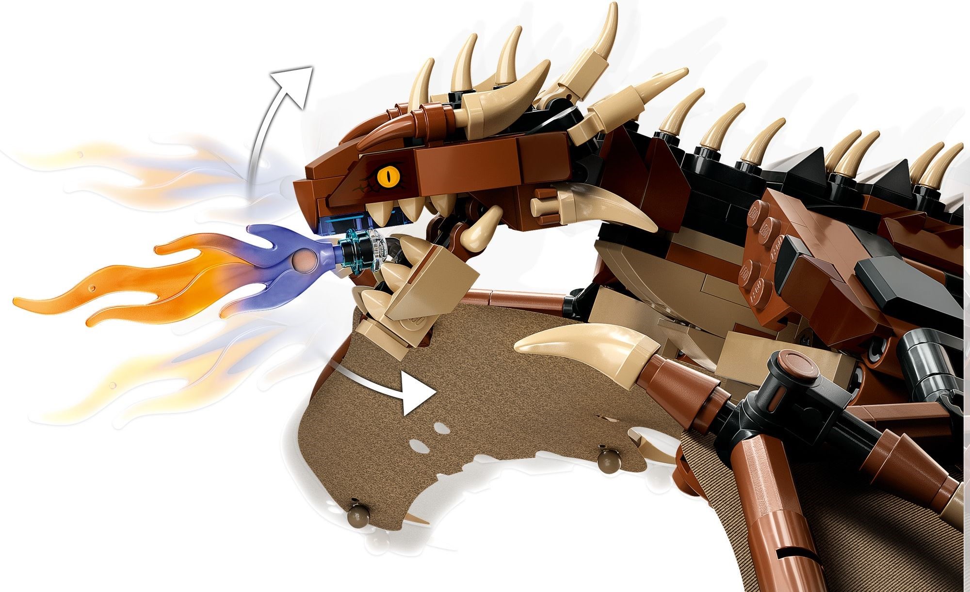 Hungarian Horntail Dragon 76406 - thêm hình ảnh sản phẩm LEGO