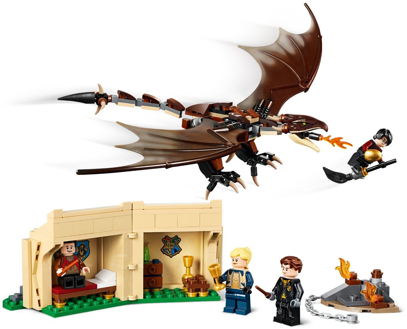 Hungarian Horntail Triwizard Challenge 75946 - hình ảnh chi tiết bộ LEGO