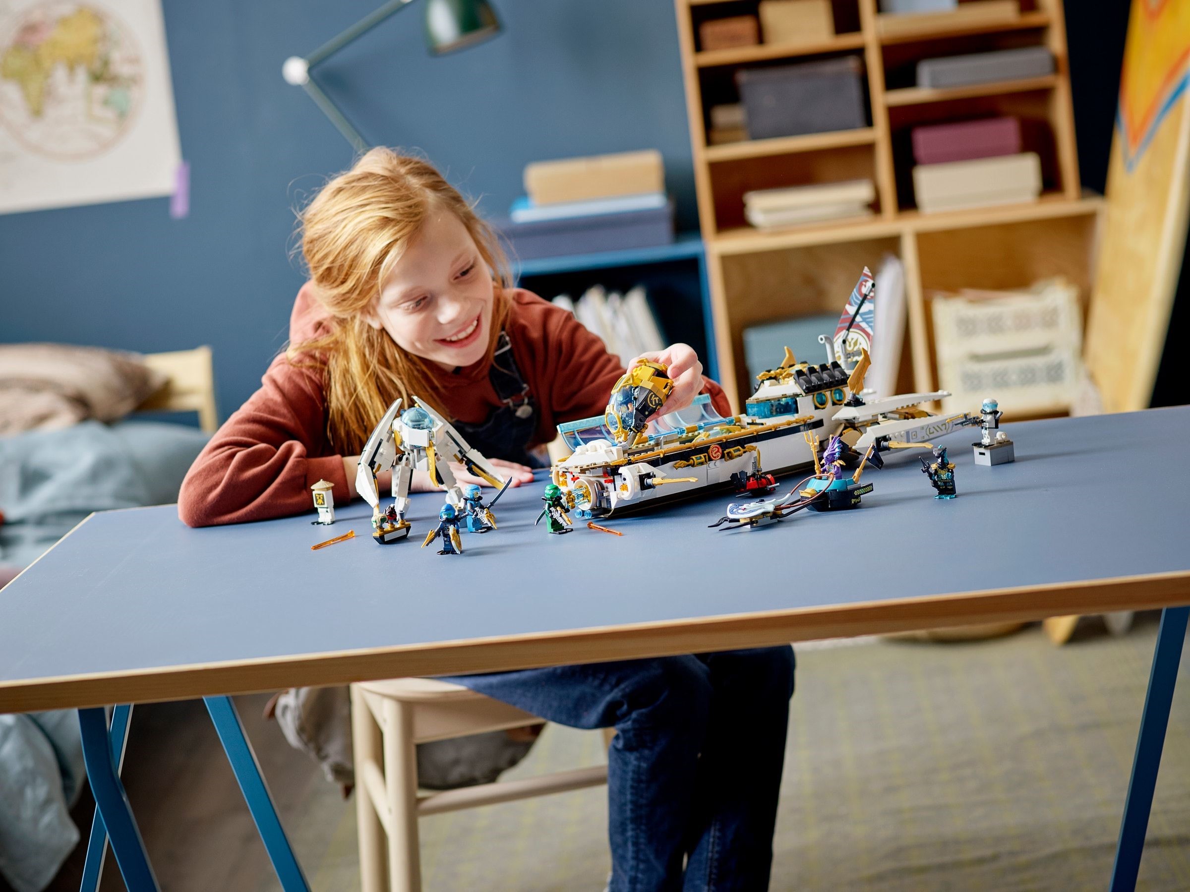 Hydro Bounty 71756 - góc nhìn khác của bộ LEGO