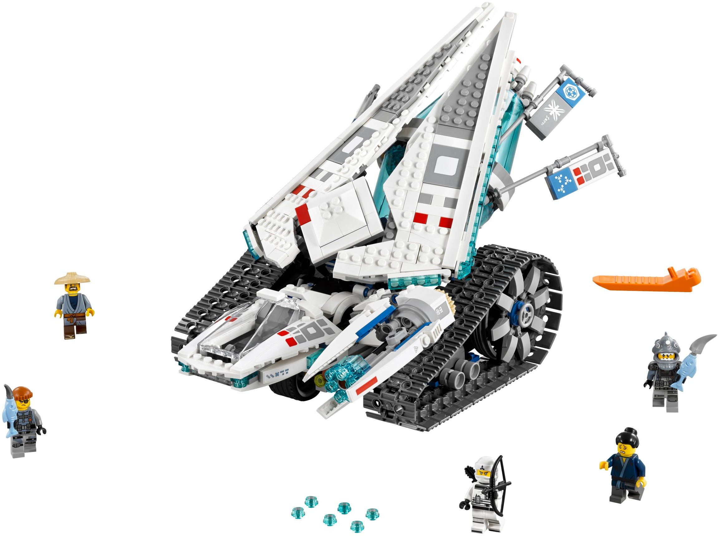 Ice Tank 70616 - hình ảnh tổng thể bộ LEGO