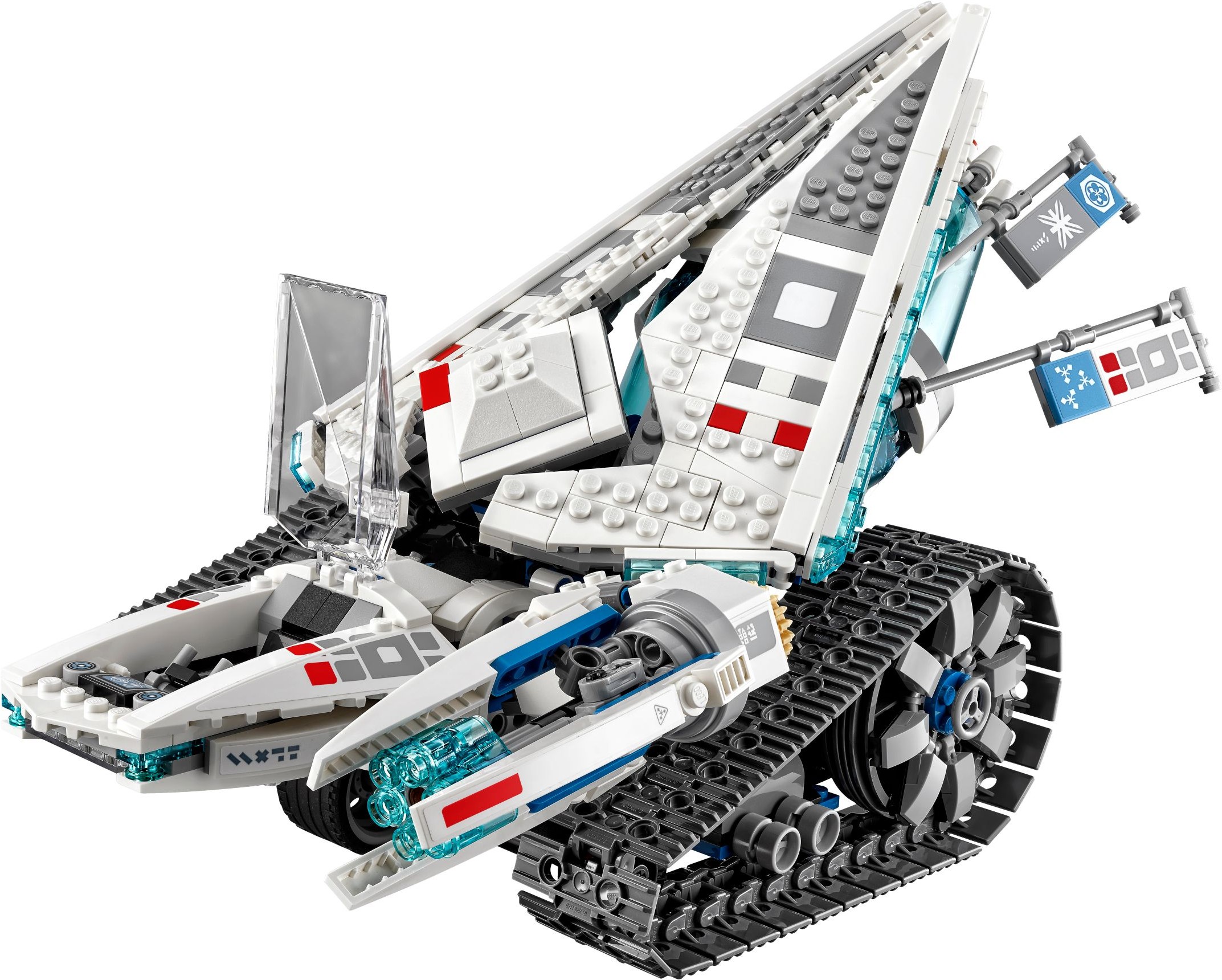 Ice Tank 70616 - góc nhìn khác của bộ LEGO