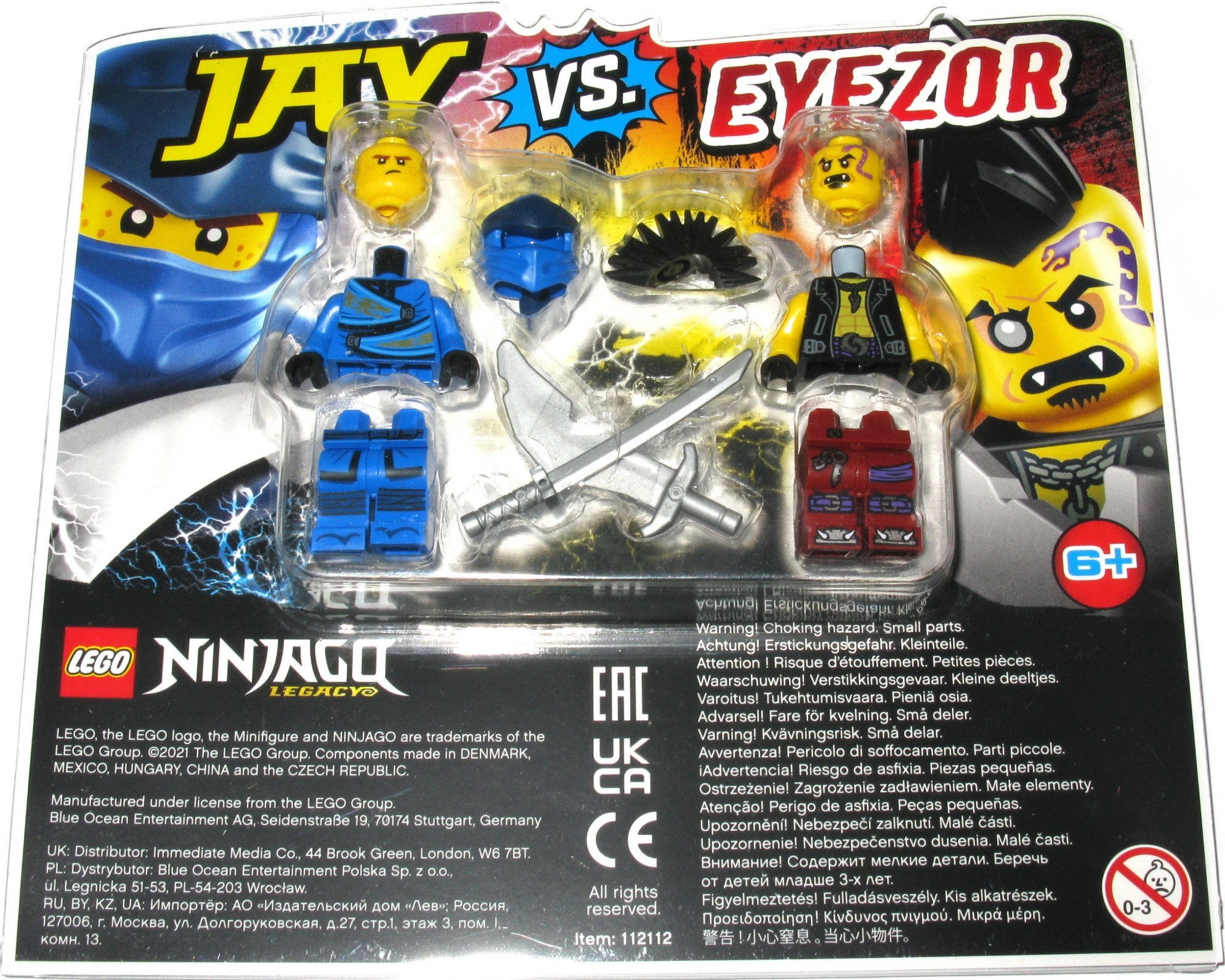 Jay vs. Eyezor 112112 - hình ảnh tổng thể bộ LEGO
