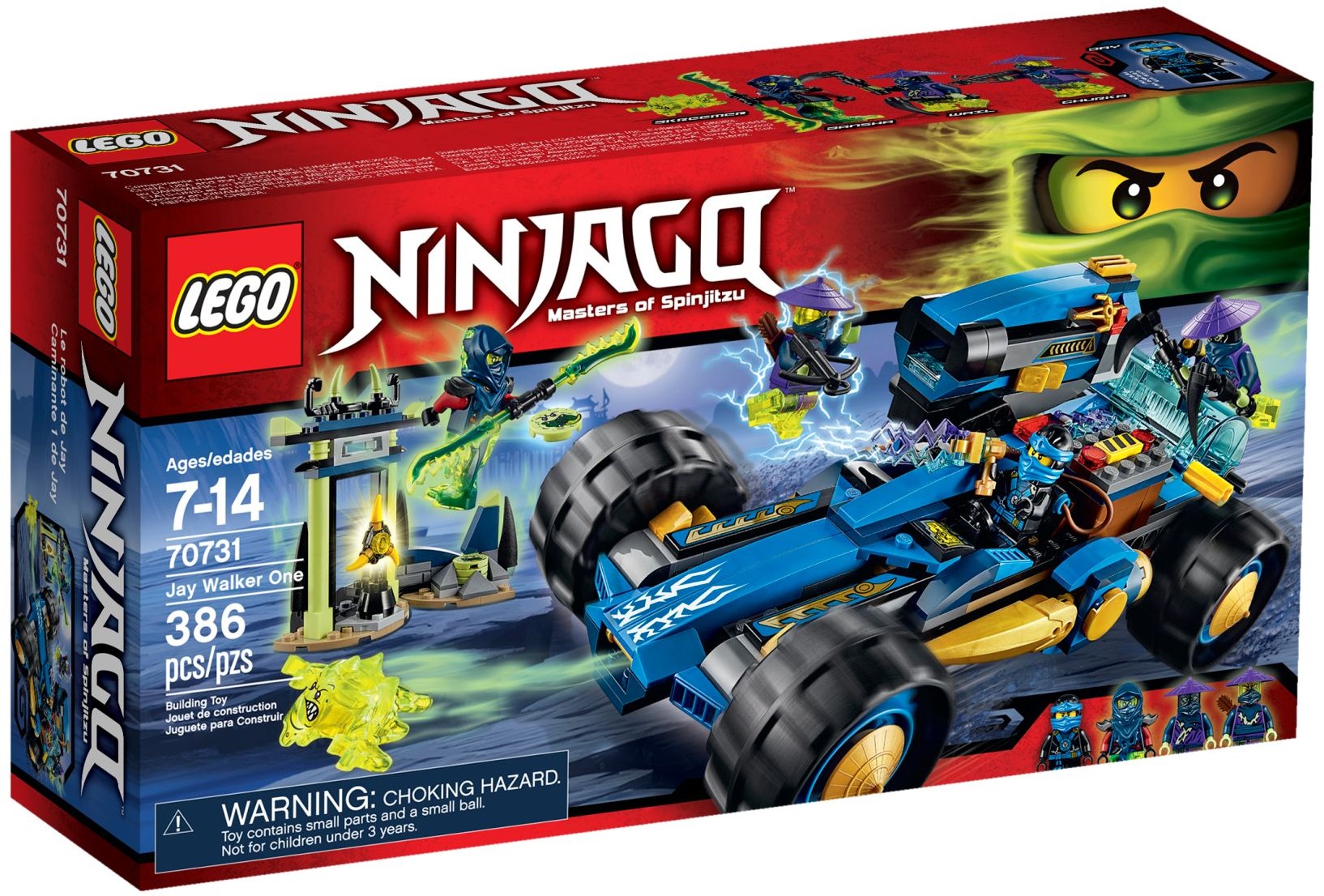 Jay Walker One 70731 - hình ảnh tổng thể bộ LEGO