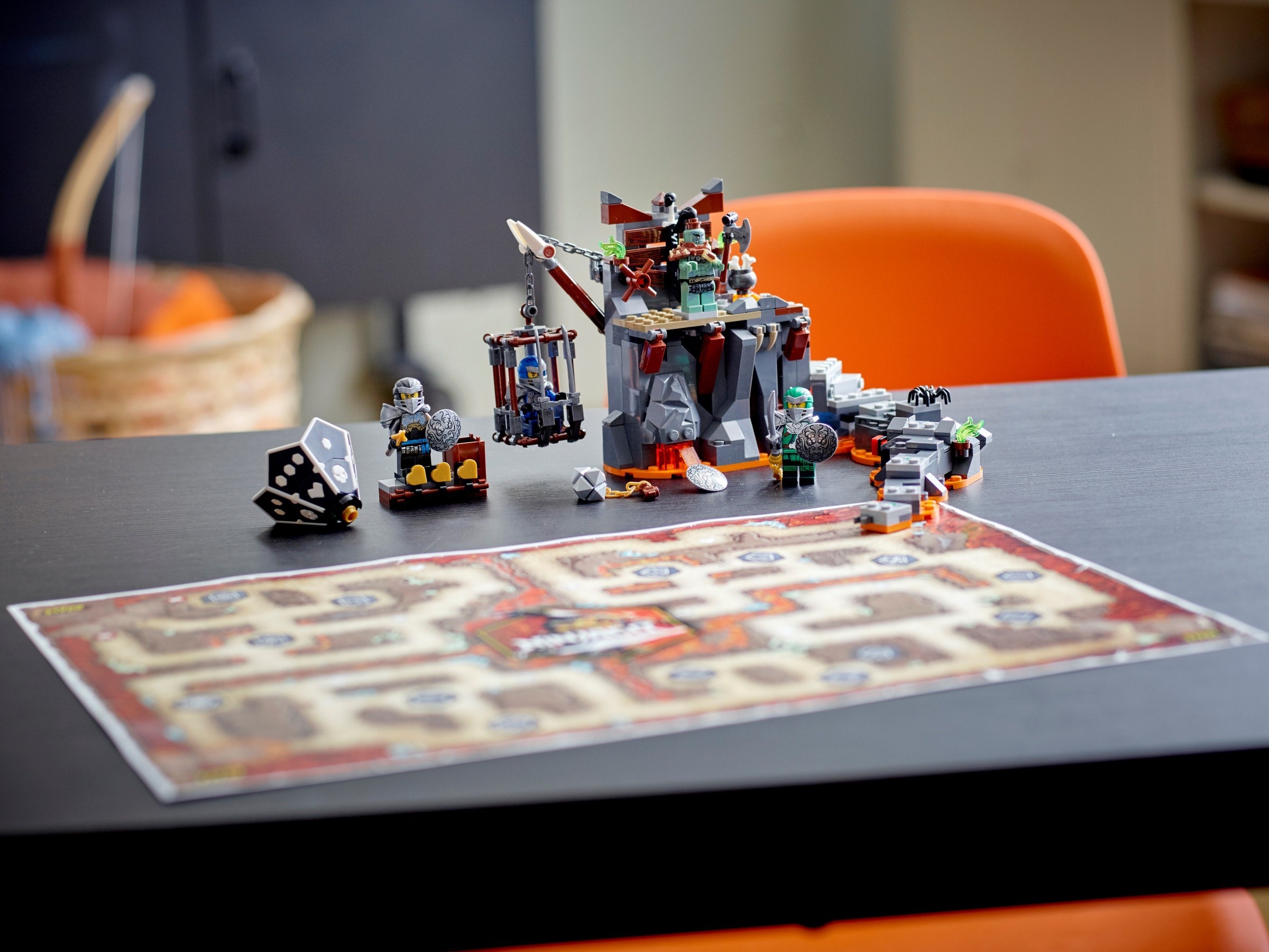 Journey to the Skull Dungeons 71717 - hình ảnh tổng thể bộ LEGO