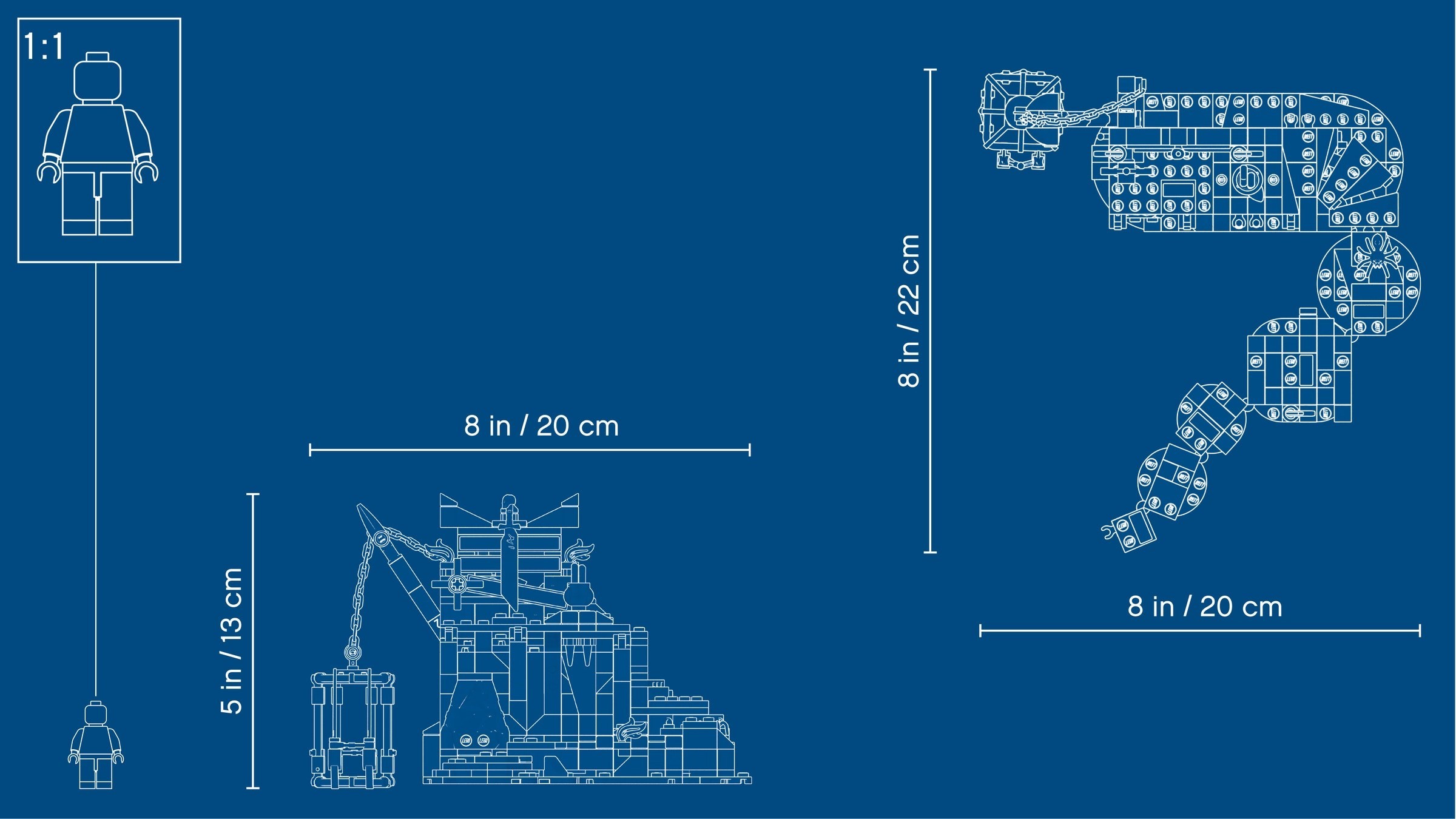 Journey to the Skull Dungeons 71717 - hình ảnh chi tiết bộ LEGO
