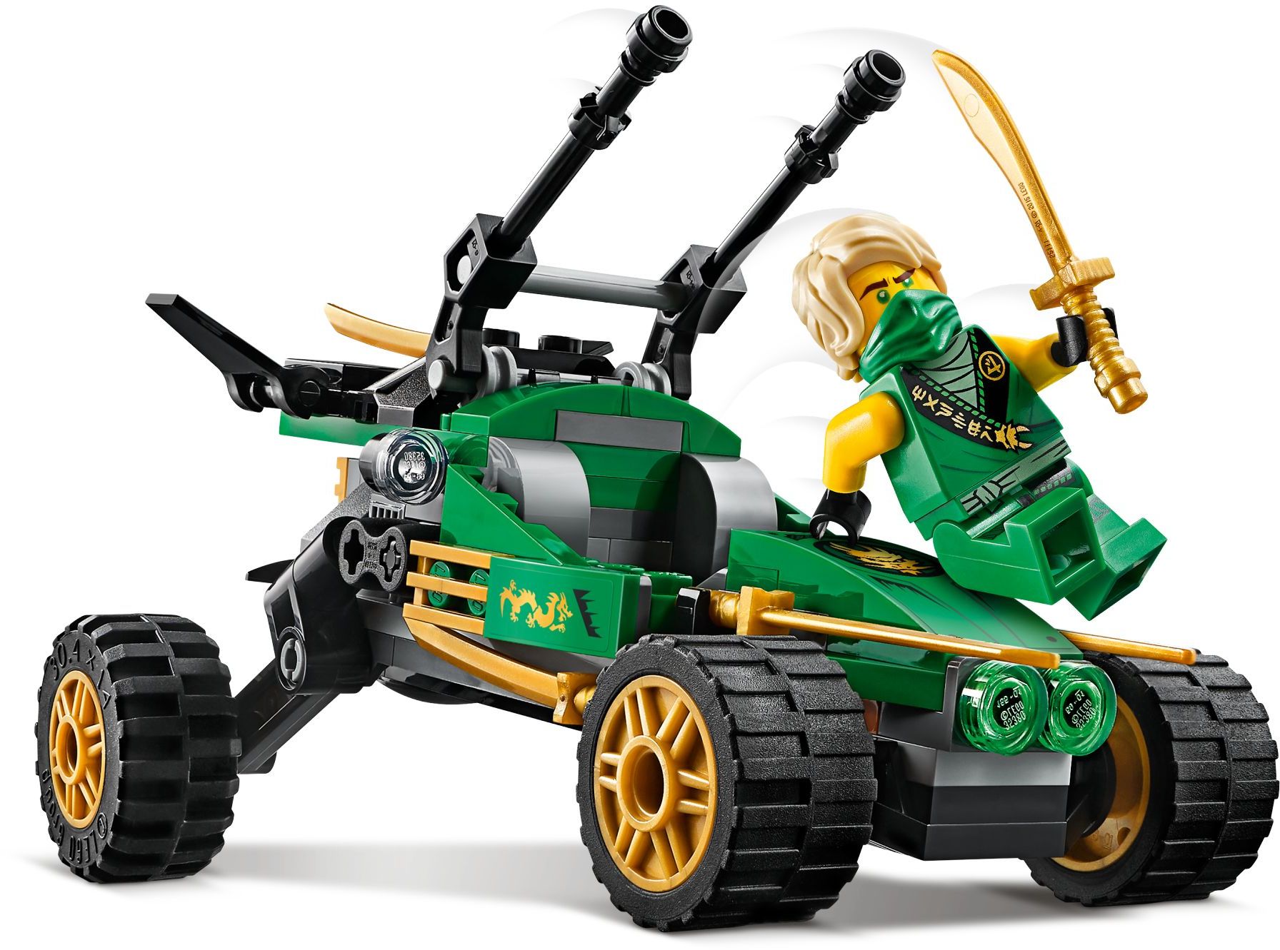 Jungle Raider 71700 - góc nhìn khác của bộ LEGO