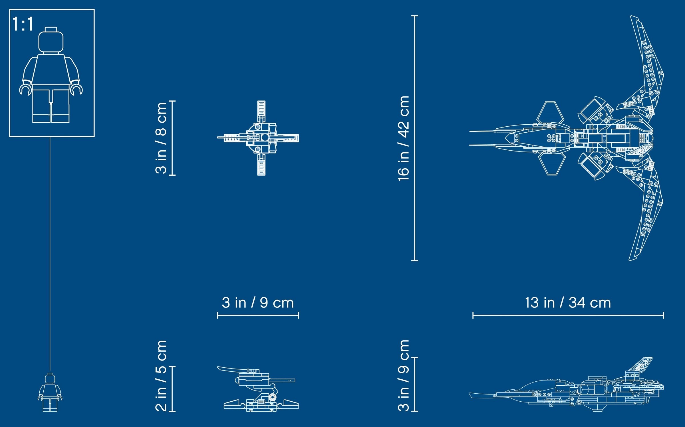 kai fightar 71704 - góc nhìn khác của bộ LEGO