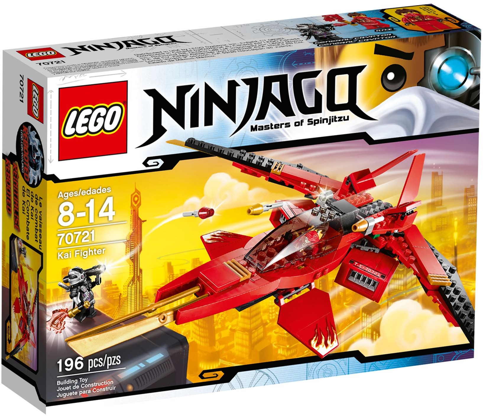 Kai Fighter 70721 - hình ảnh tổng thể bộ LEGO