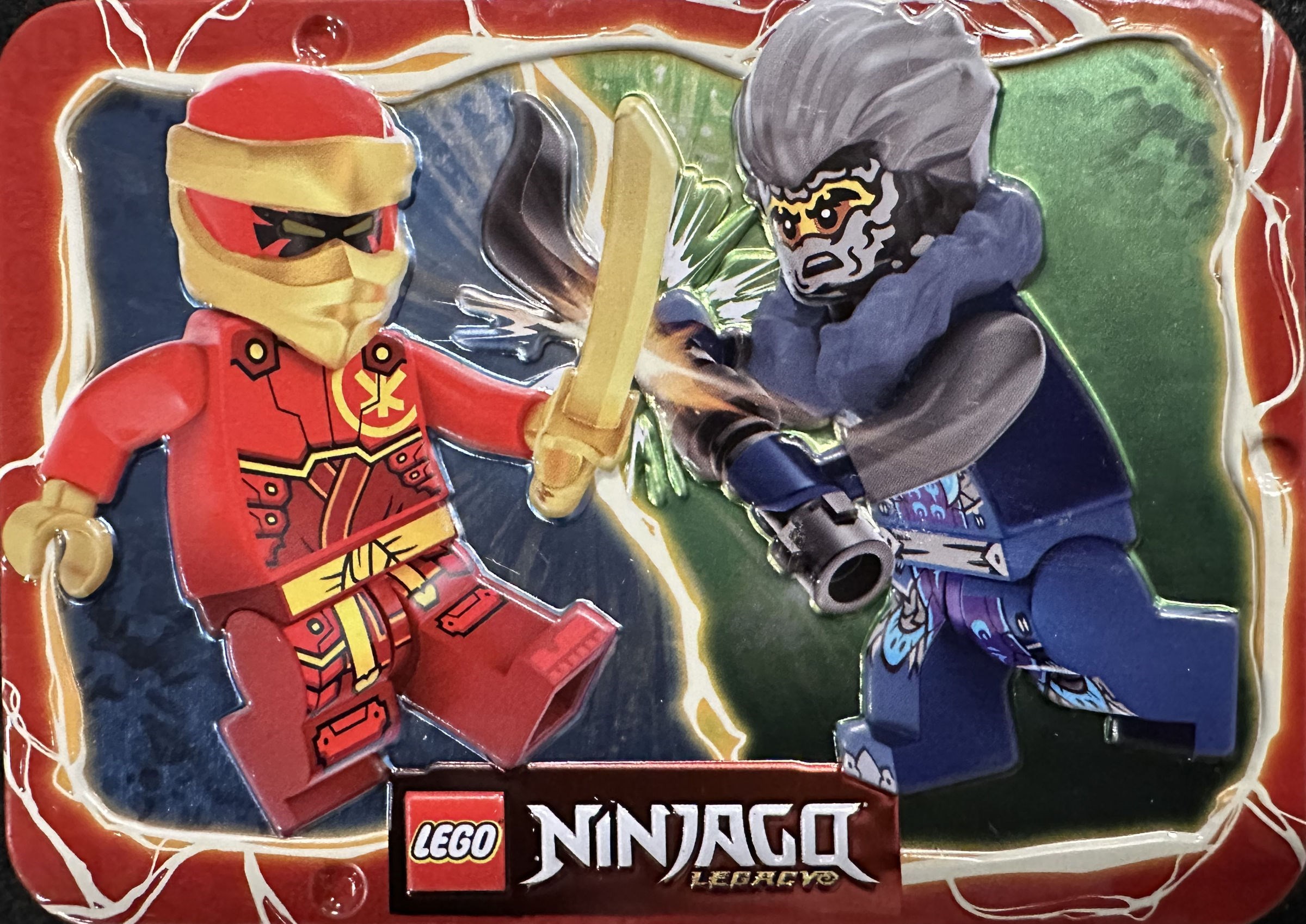 Kai vs. Cinder 112403 - hình ảnh tổng thể bộ LEGO