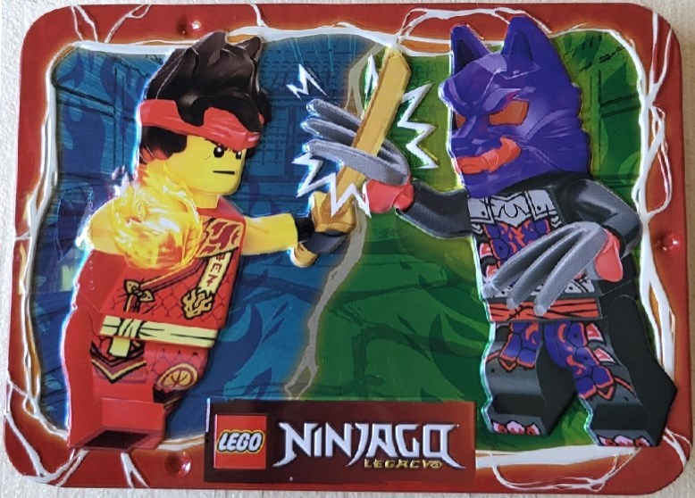 Kai vs. Wolf Mask 112502 - hình ảnh tổng thể bộ LEGO