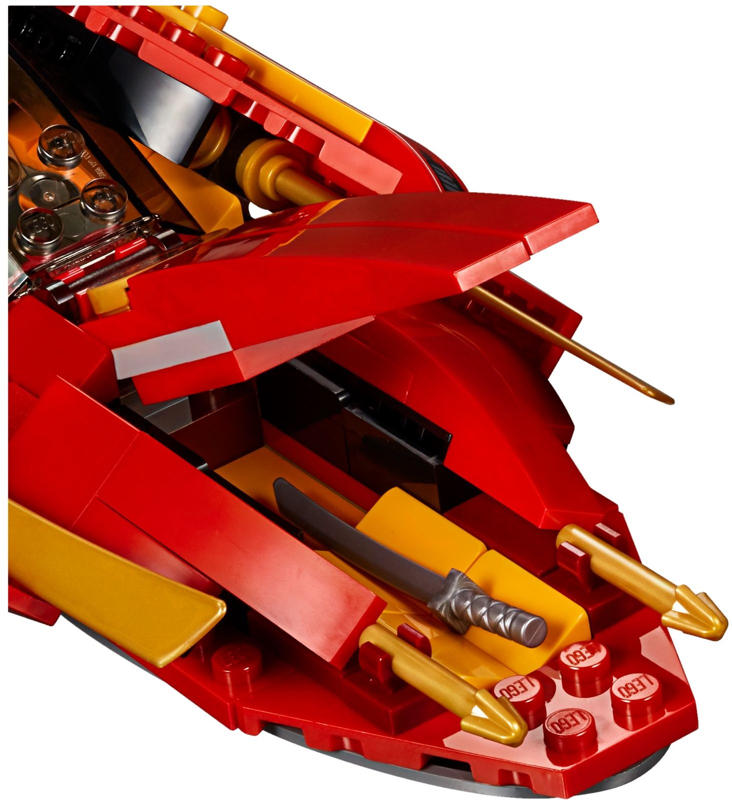Katana V11 70638 - góc nhìn khác của bộ LEGO