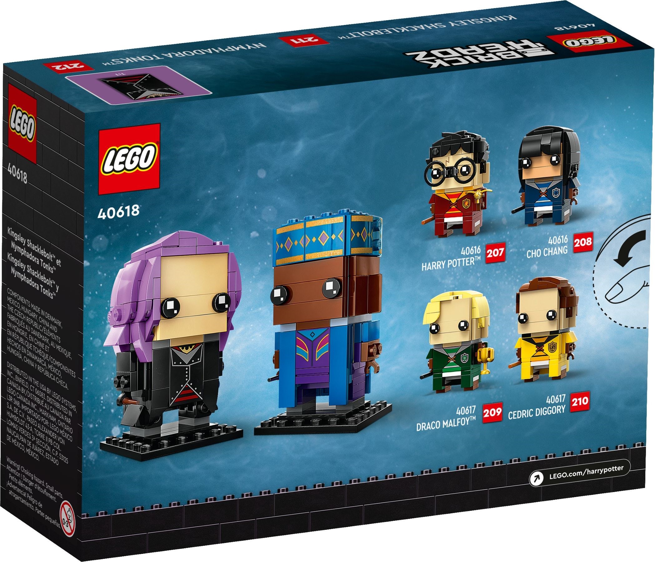 Kingsley Shacklebolt & Nymphadora Tonks 40618 - góc nhìn khác của bộ LEGO