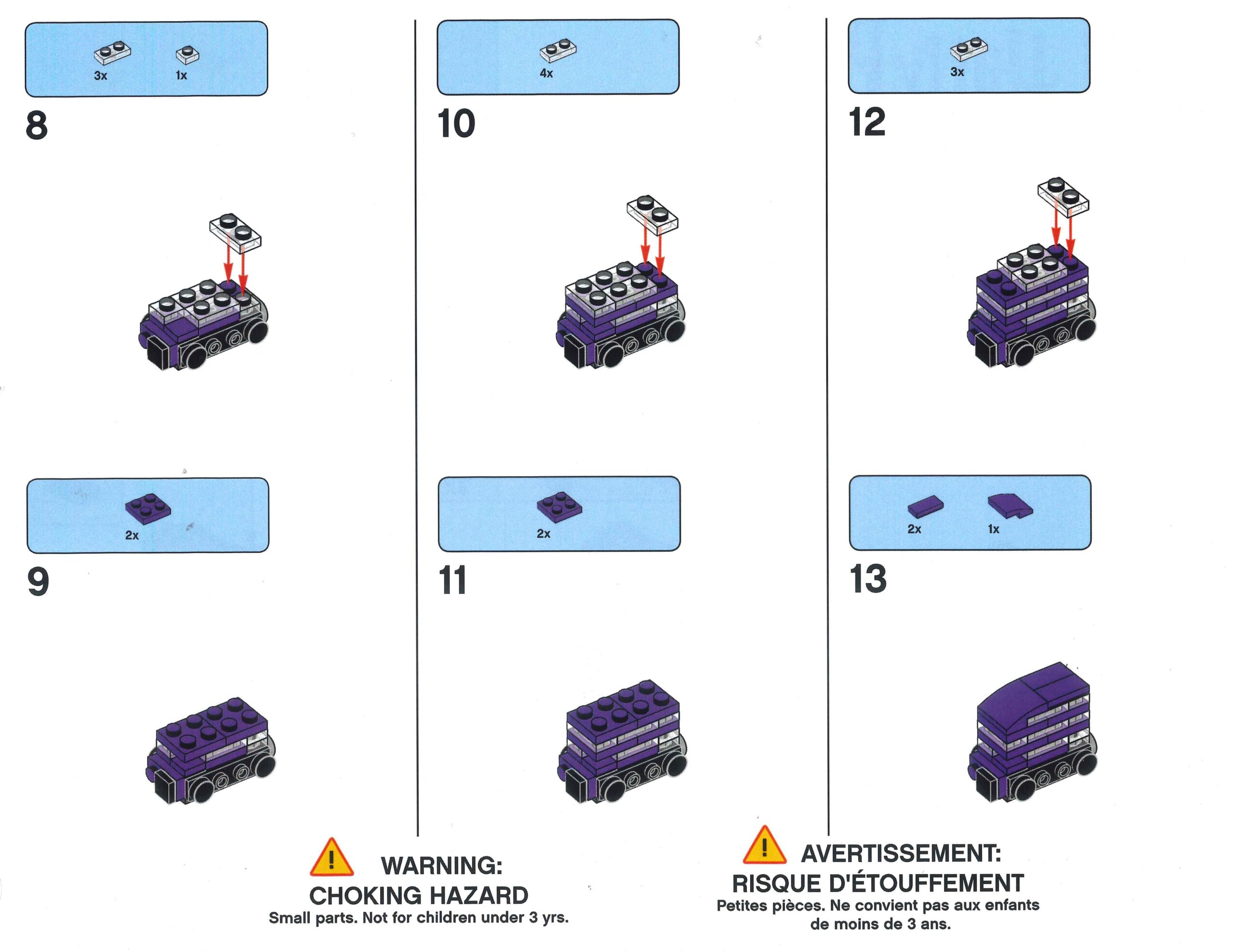 Knight Bus  - hình ảnh tổng thể bộ LEGO
