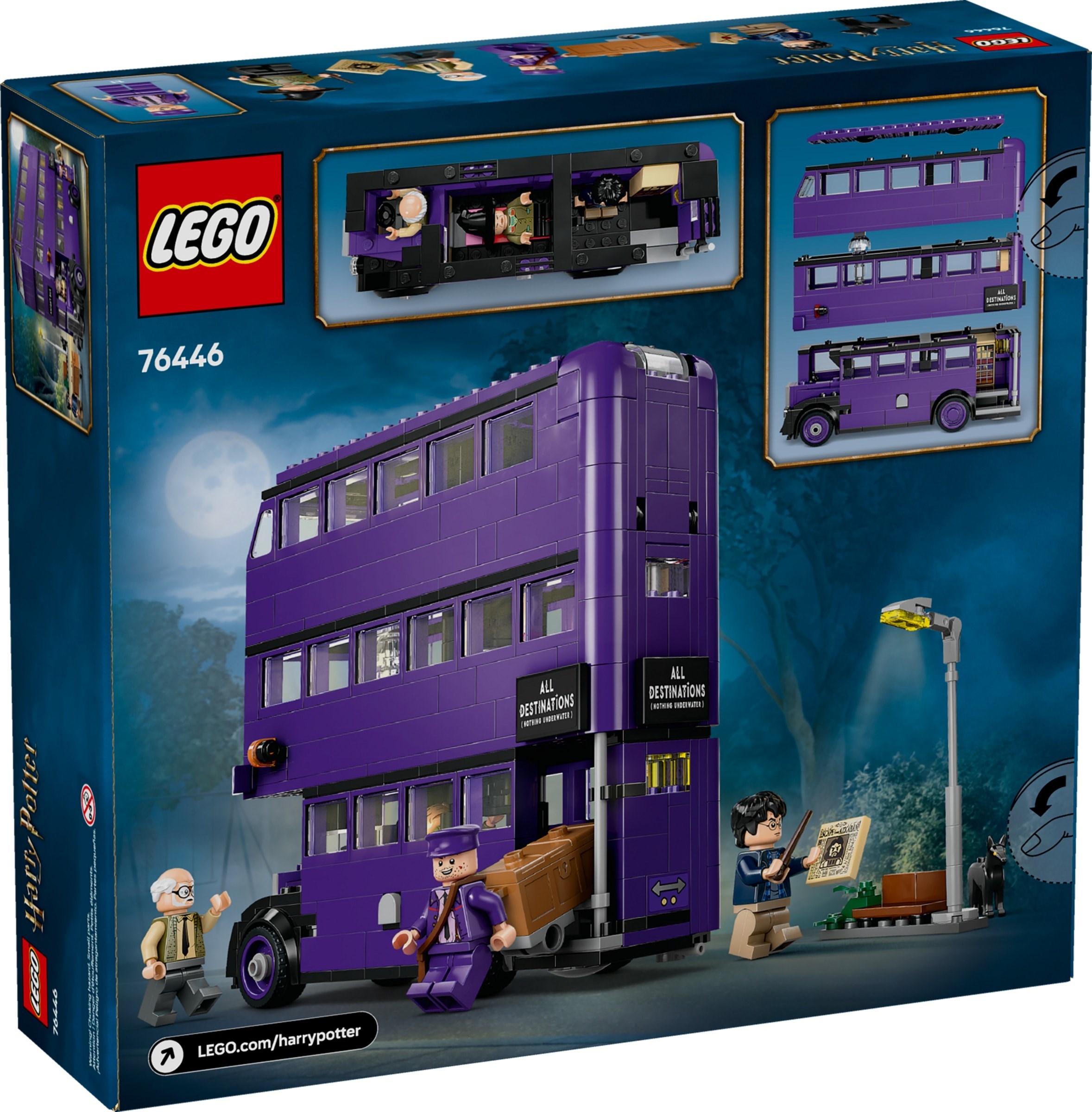 Knight Bus Adventure 76446 - hình ảnh chi tiết bộ LEGO
