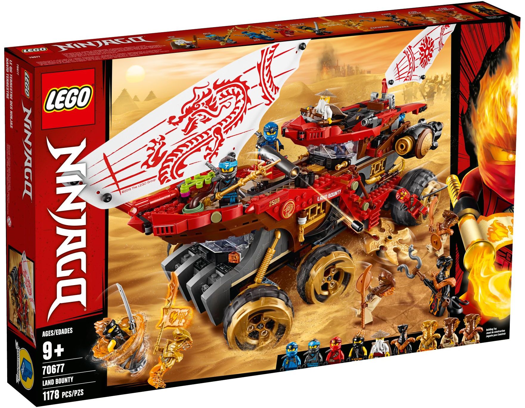 Land Bounty 70677 - hình ảnh tổng thể bộ LEGO