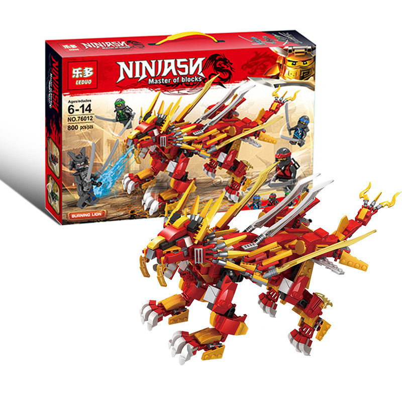 乐多LEDUO 76012 - hình ảnh tổng thể bộ LEGO