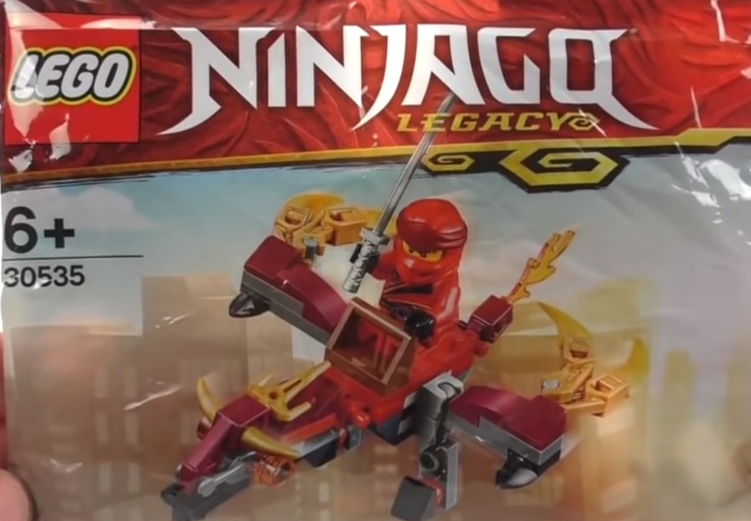 Legacy Fire Flight 30535 - hình ảnh tổng thể bộ LEGO