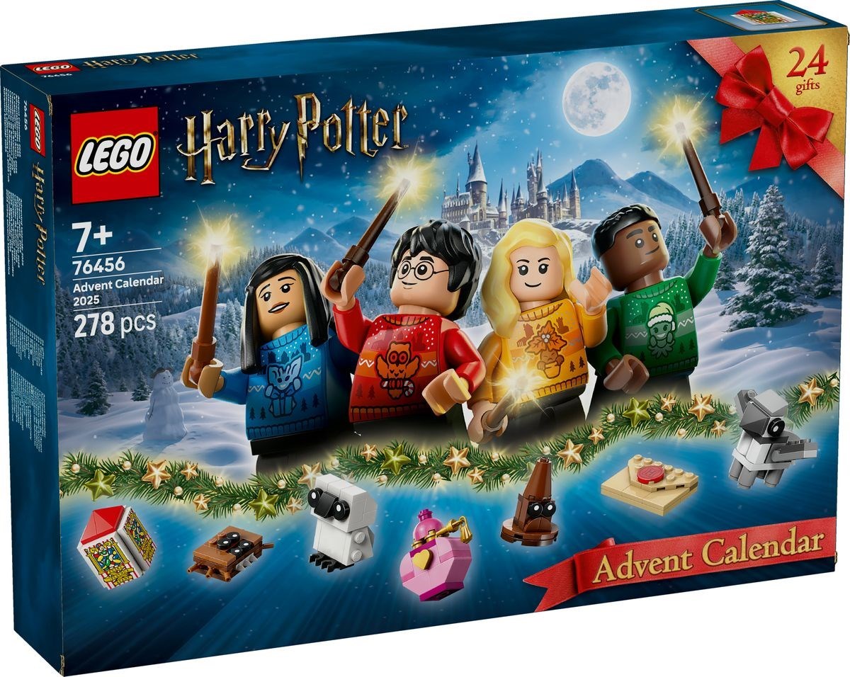 LEGO Harry Potter Advent Calendar 2025 76456 - hình ảnh tổng thể bộ LEGO