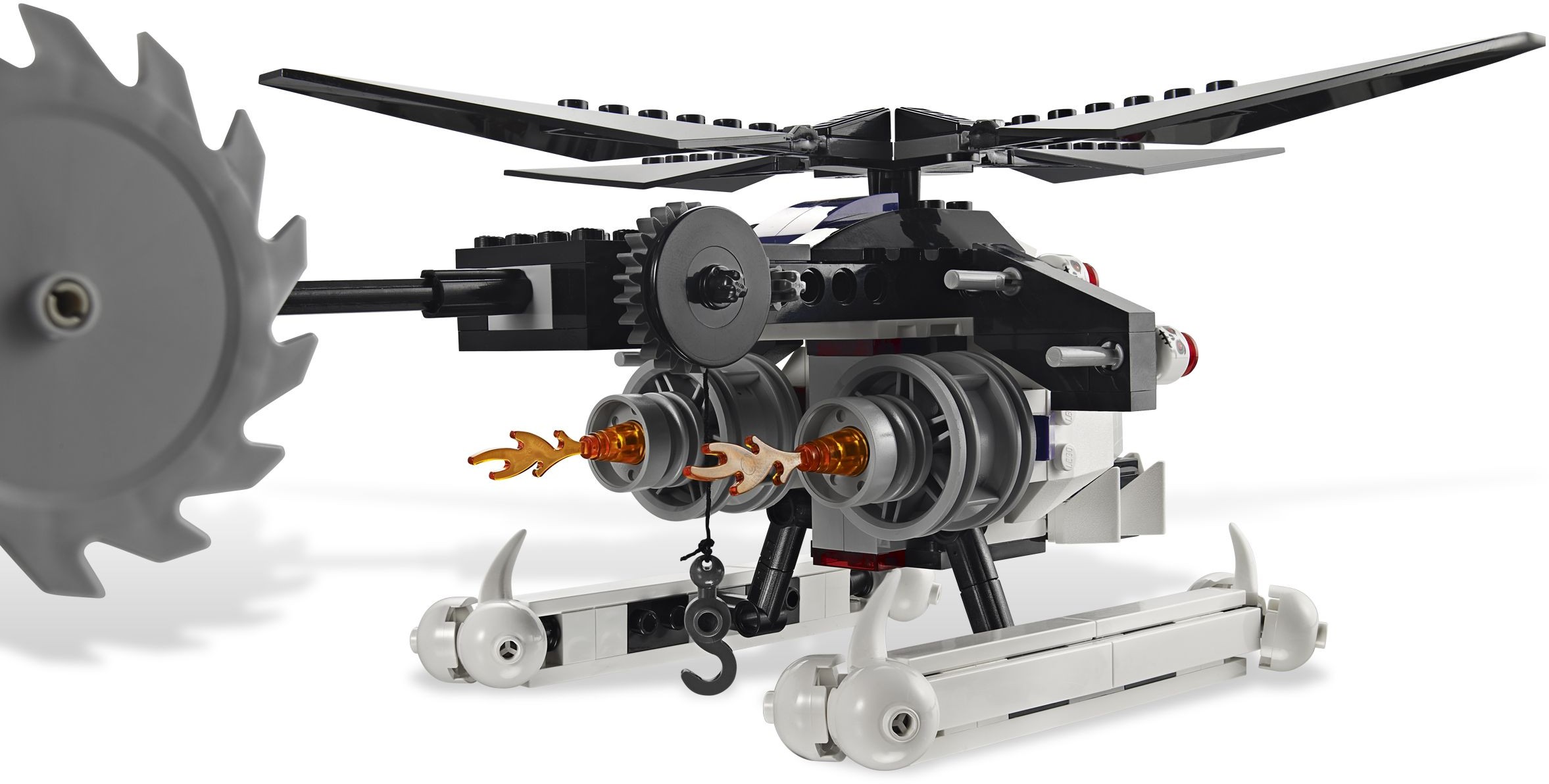 Lightning Dragon Battle 2521 - hình ảnh tổng thể bộ LEGO