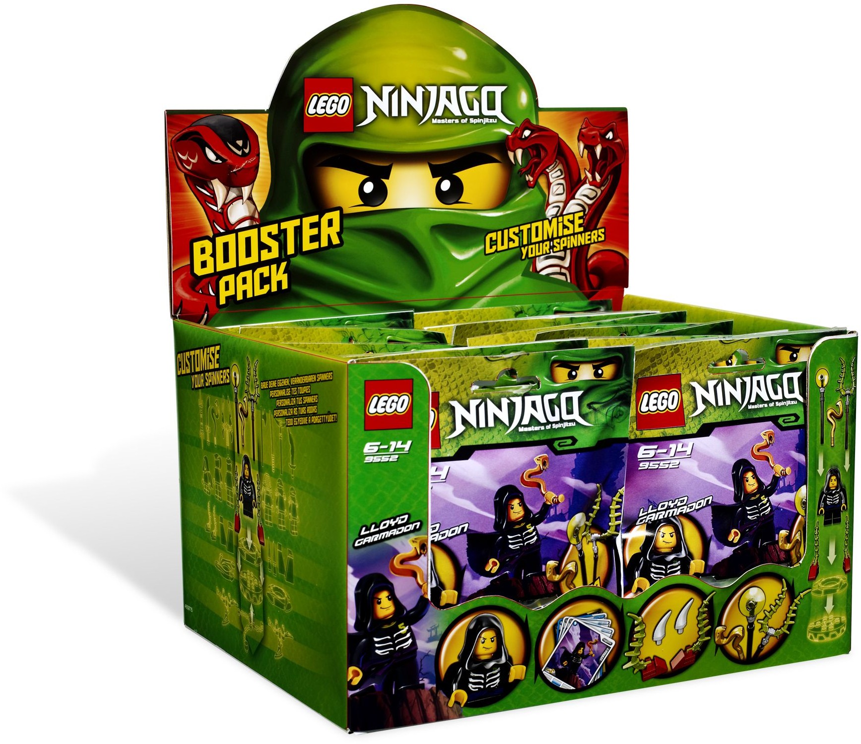 Lloyd Garmadon 9552 - hình ảnh tổng thể bộ LEGO