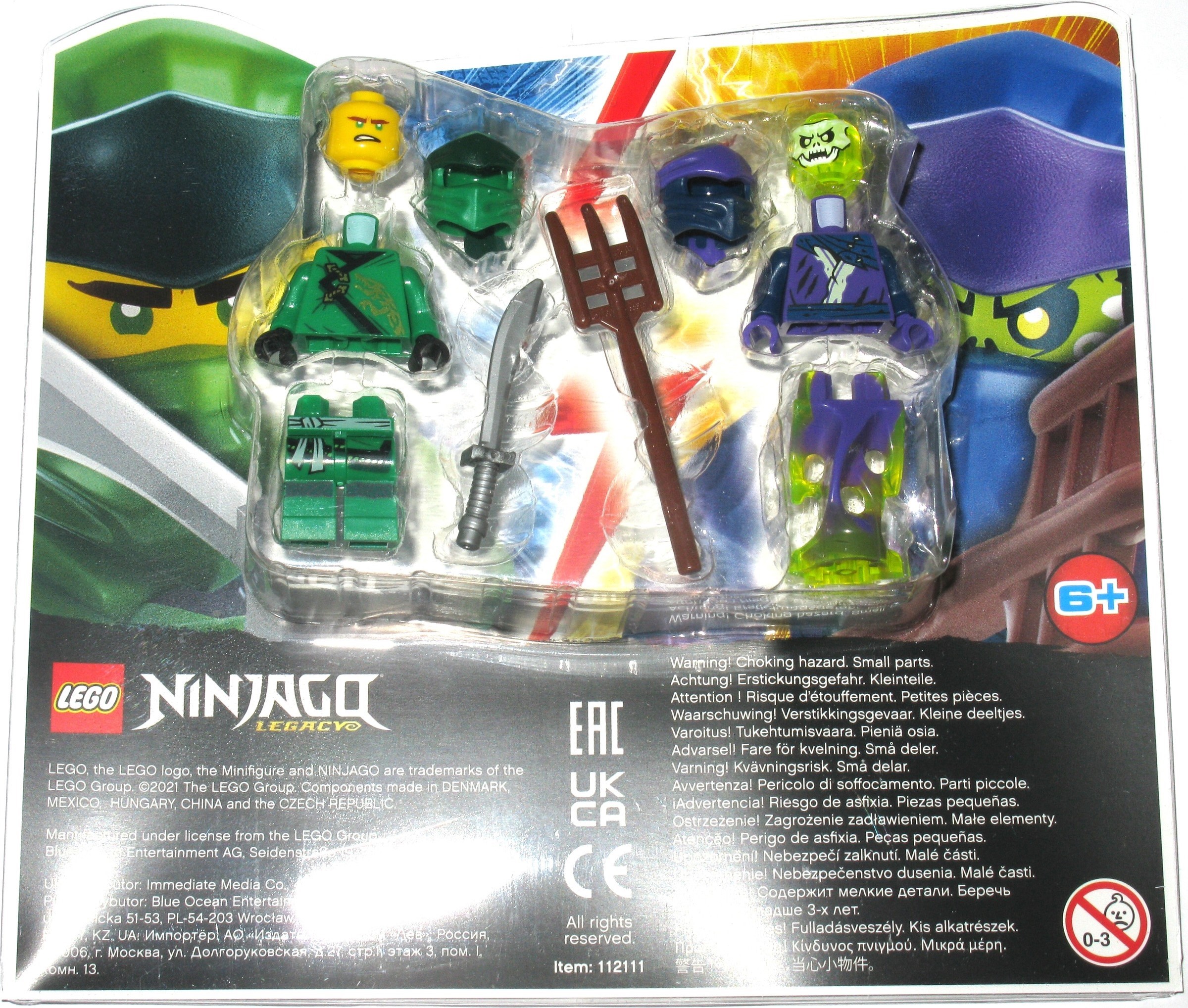 Lloyd vs. Ghost 112111 - hình ảnh tổng thể bộ LEGO