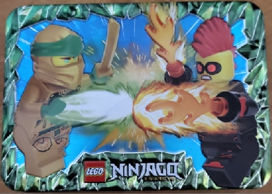 Lloyd vs. Miss Demeanor metal box 112429 - hình ảnh tổng thể bộ LEGO