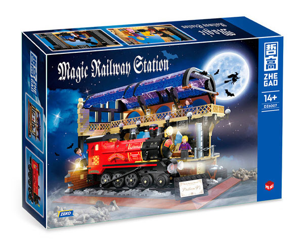 Magic Railway Station  - hình ảnh chi tiết bộ LEGO