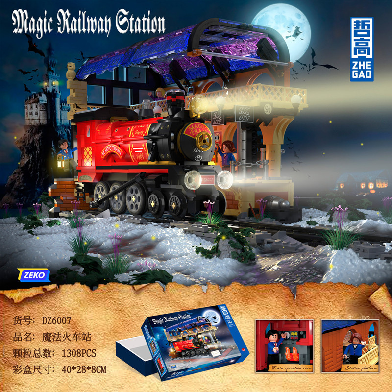 Magic Railway Station  - góc nhìn khác của bộ LEGO
