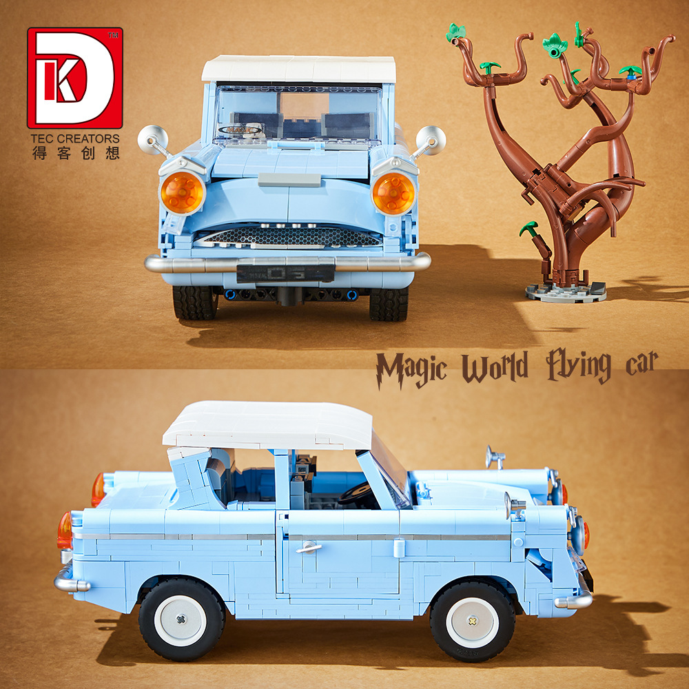 Magic World Flying Car  - góc nhìn khác của bộ LEGO