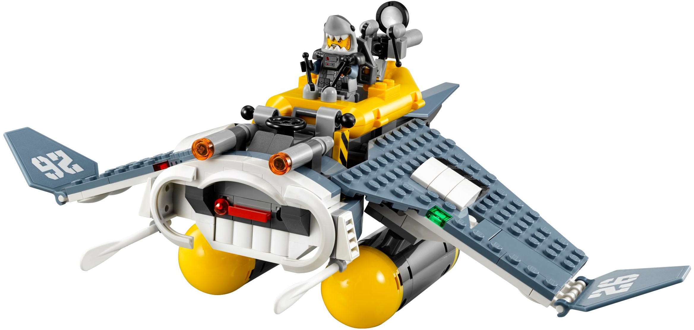 Manta Ray Bomber 70609 - hình ảnh tổng thể bộ LEGO