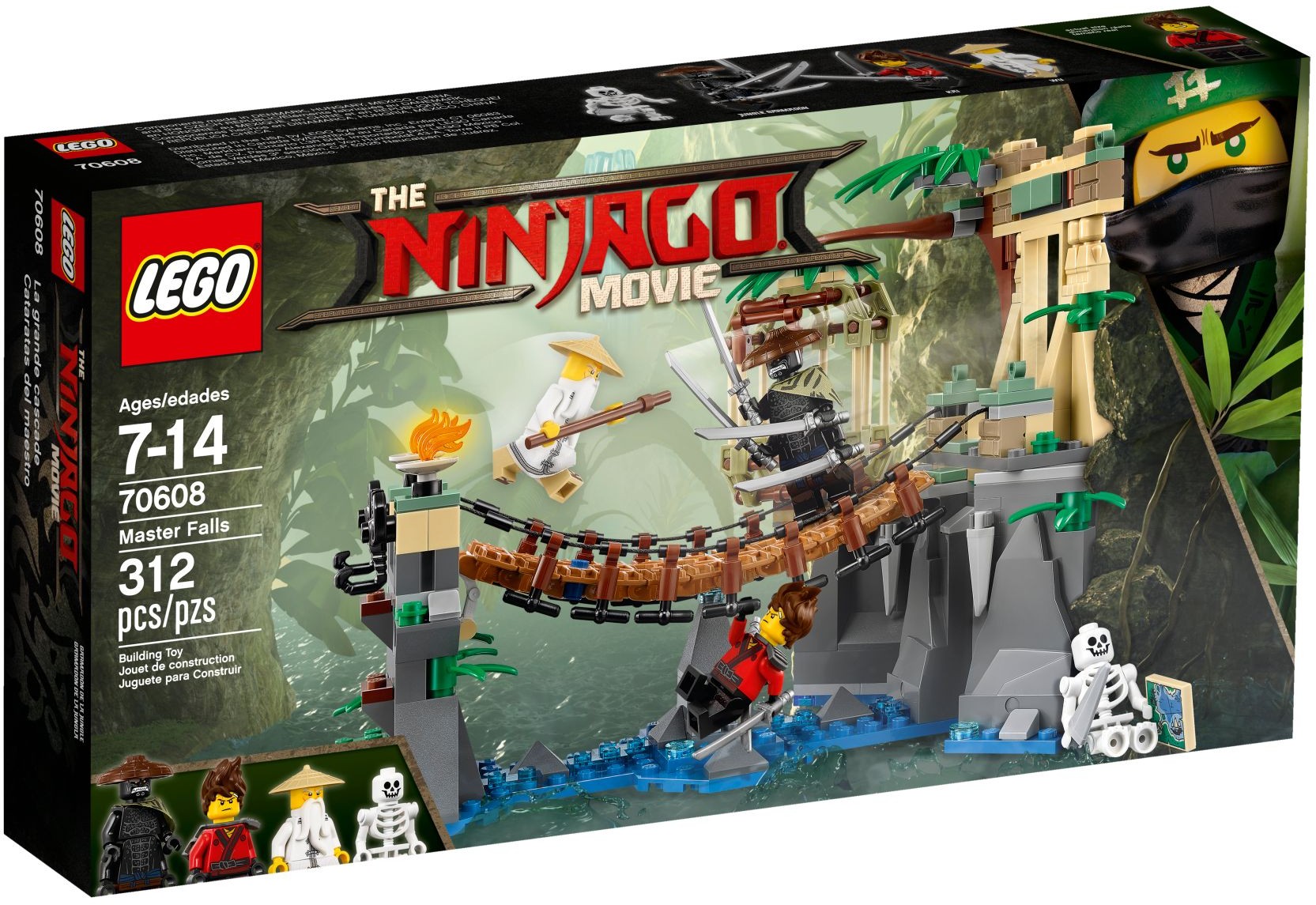 Master Falls 70608 - hình ảnh tổng thể bộ LEGO