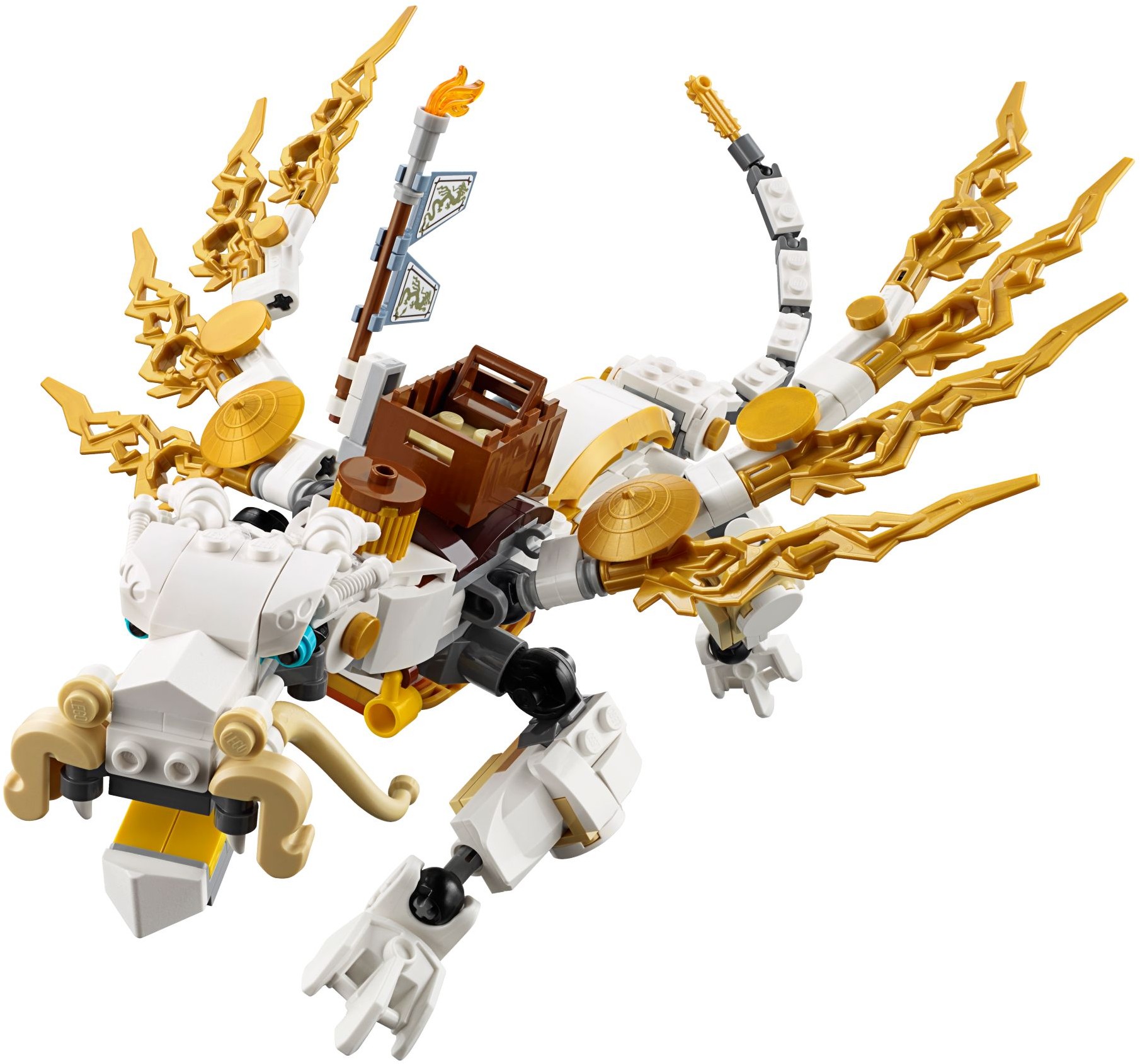 Master Wu Dragon 70734 - góc nhìn khác của bộ LEGO
