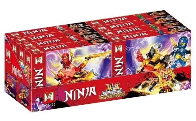 明格积木MG MG1025 - hình ảnh tổng thể bộ LEGO