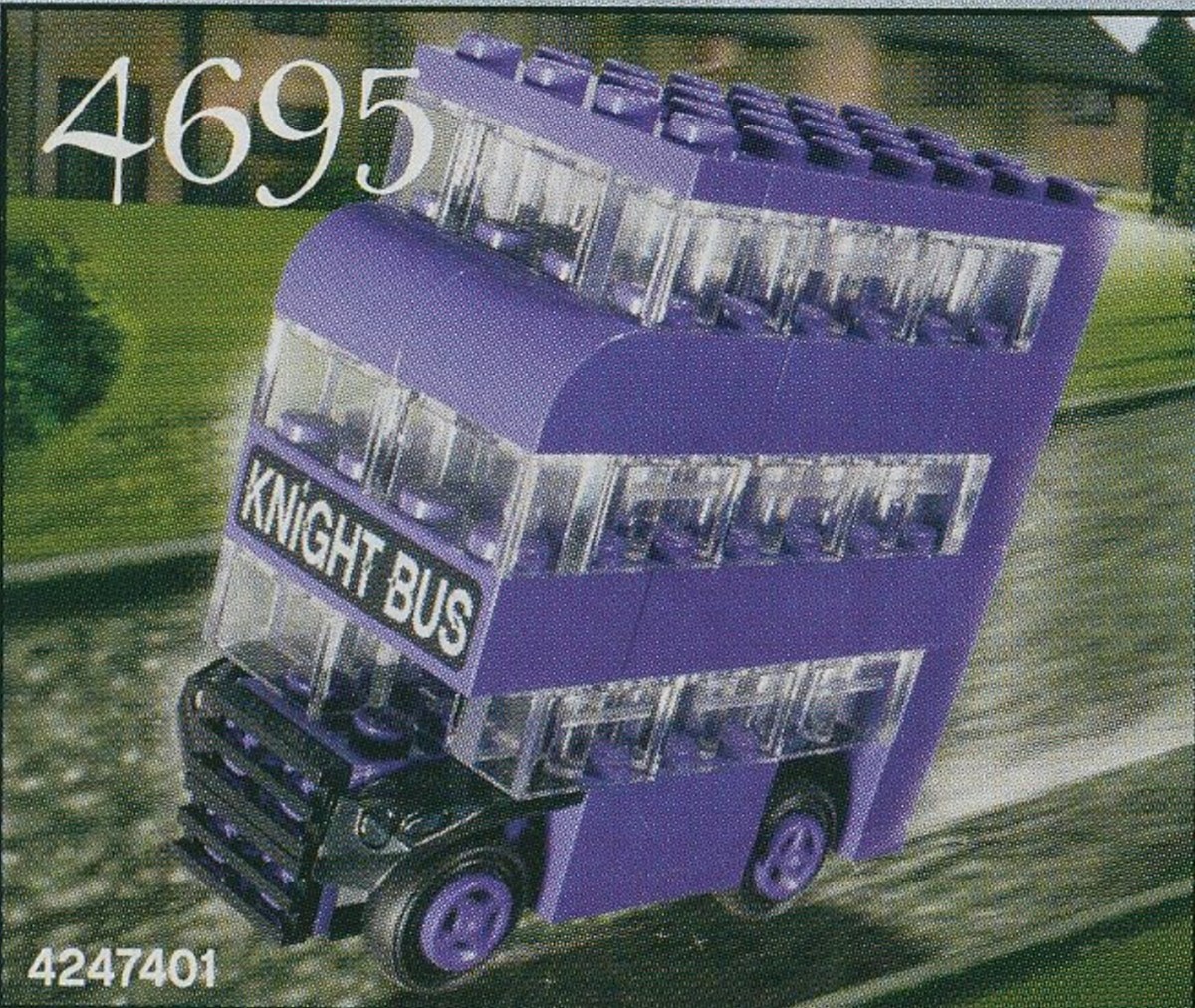 Mini Harry Potter Knight Bus 4695 - hình ảnh chi tiết bộ LEGO