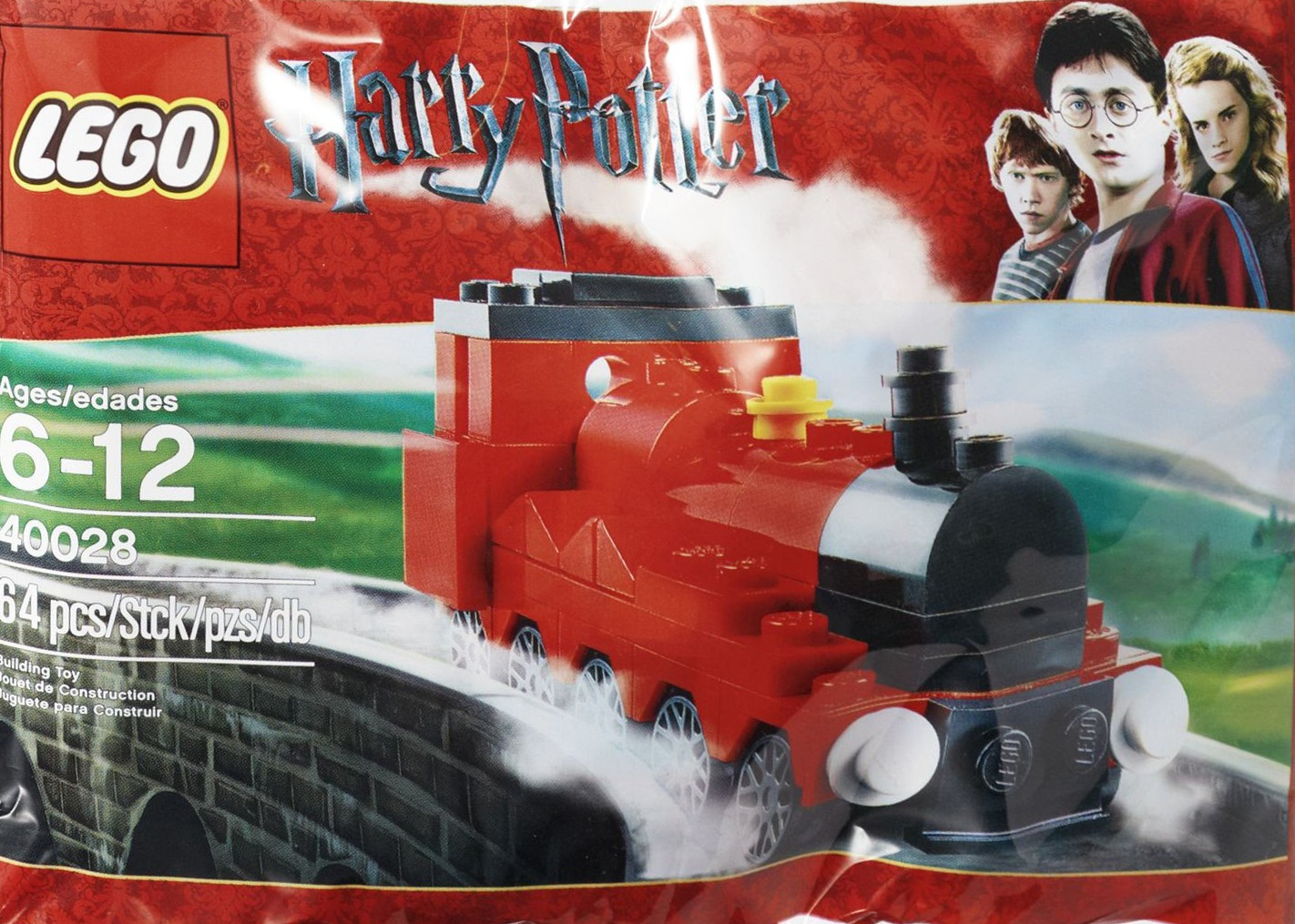 Mini Hogwarts Express 40028 - hình ảnh chi tiết bộ LEGO