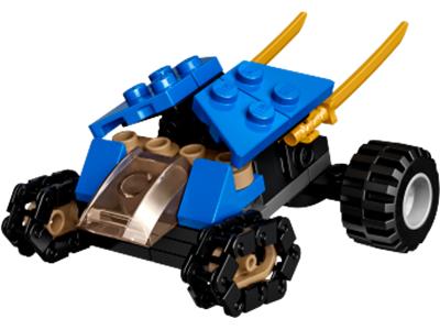 Mini Thunder Raider 30592 - góc nhìn khác của bộ LEGO