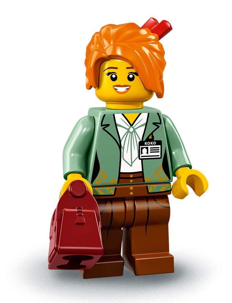 minifigures:Misako 71019 - hình ảnh tổng thể bộ LEGO
