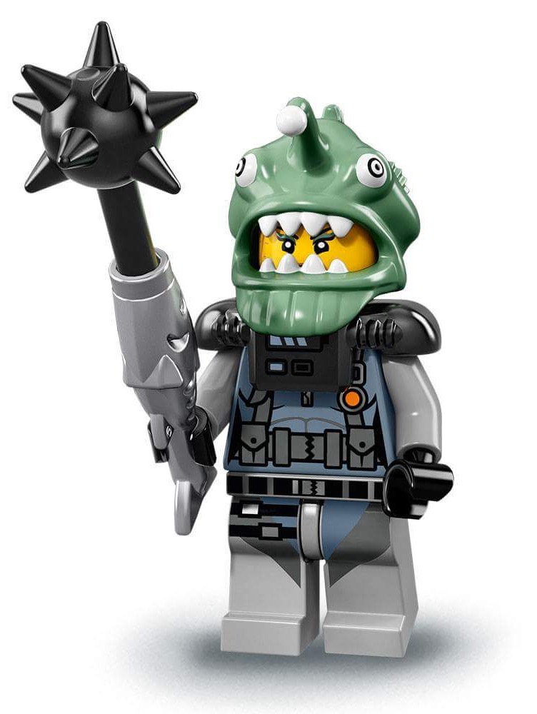 minifigures：Shark Army Angler 71019 - hình ảnh tổng thể bộ LEGO