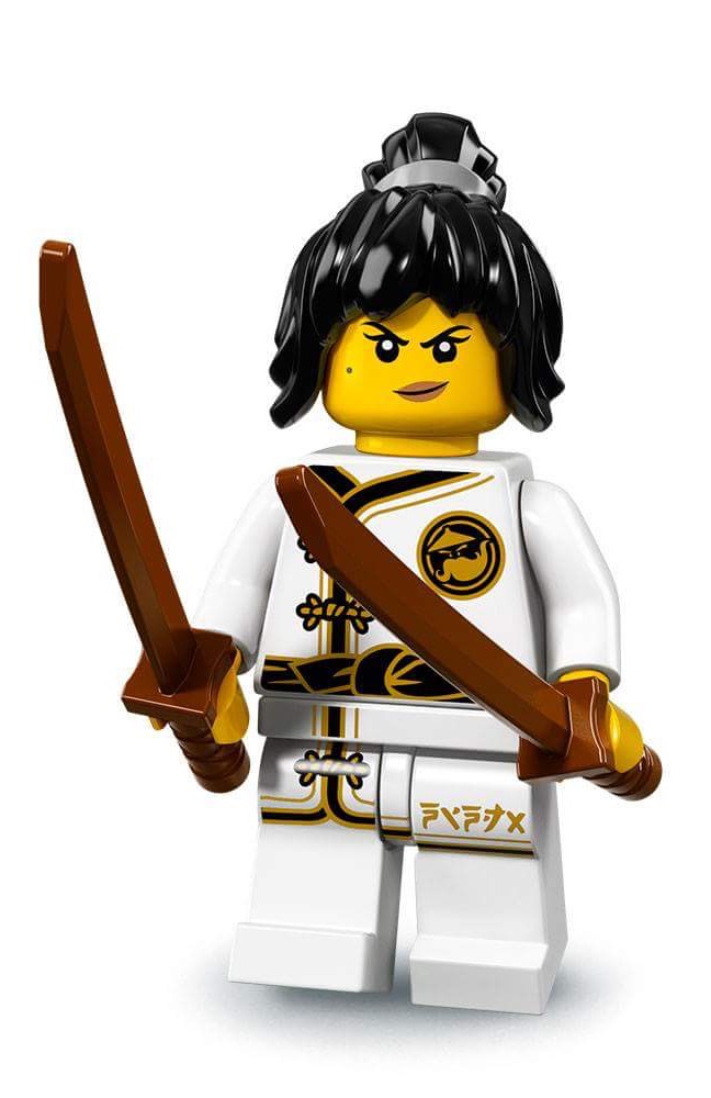 minifigures:Spinjitzu Training Nya 71019 - hình ảnh tổng thể bộ LEGO